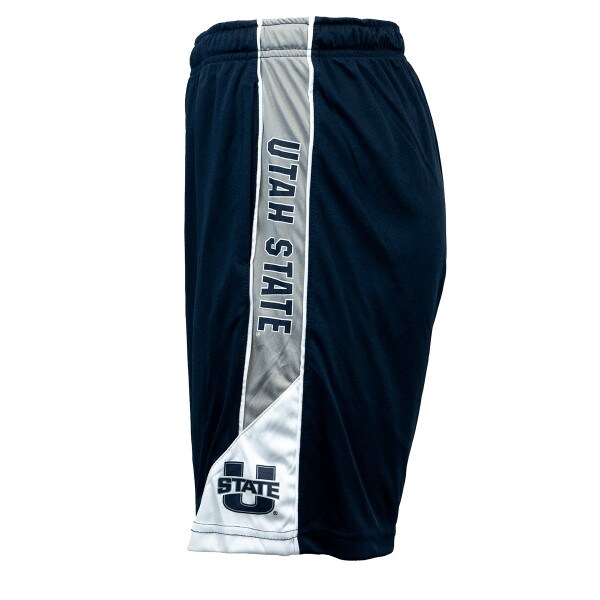 Utah State U-State Colorblock Athletic Youth Shorts